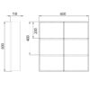 Double Door Stainless Steel Cabinet - Image 2