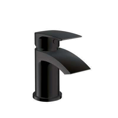 Black Mini Mono Basin Mixer