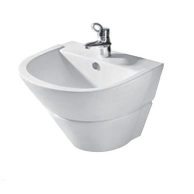 VALLEY Wall-hung Half Pedestal Basin